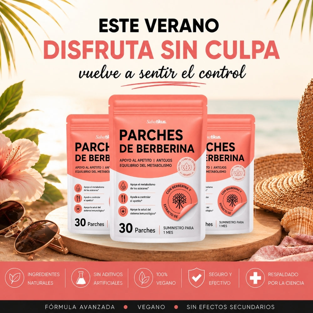 Salvatikus® Parches de Berberina